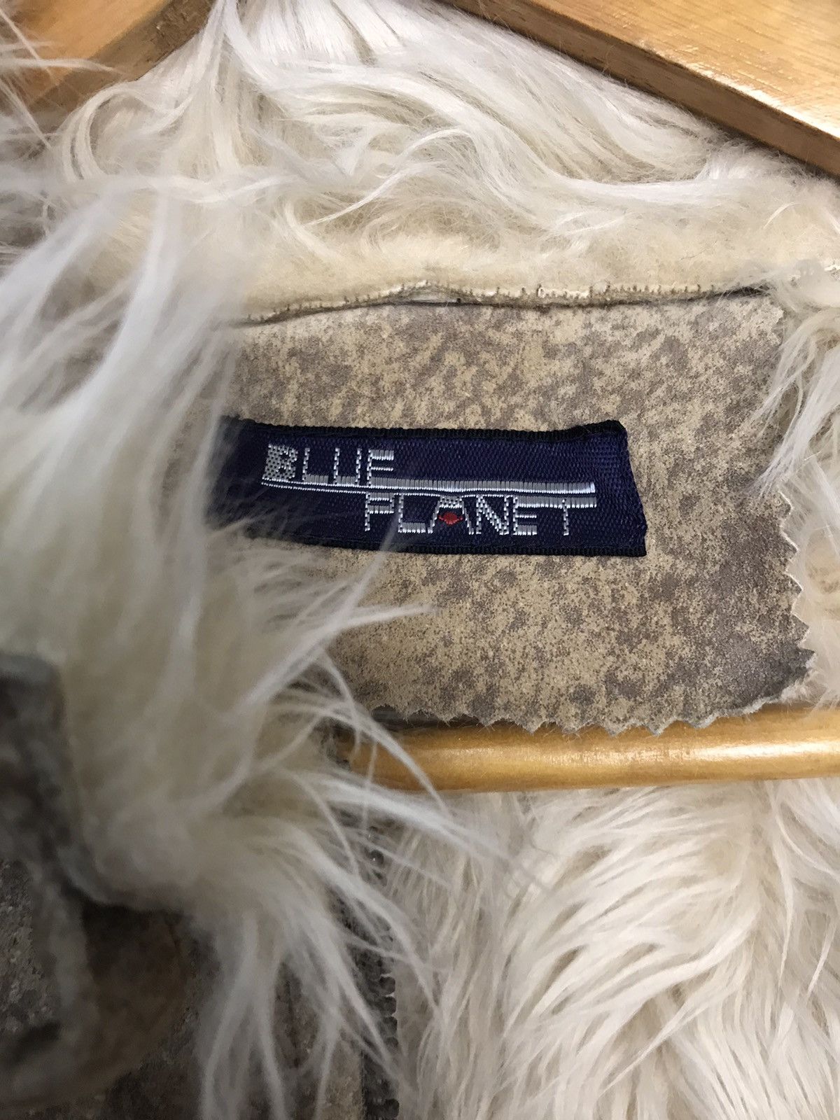 Japanese Brand 🌎 Blue Planet Leather Lined Fur Brown Jacket Size US S / EU 44-46 / 1 - 9 Thumbnail