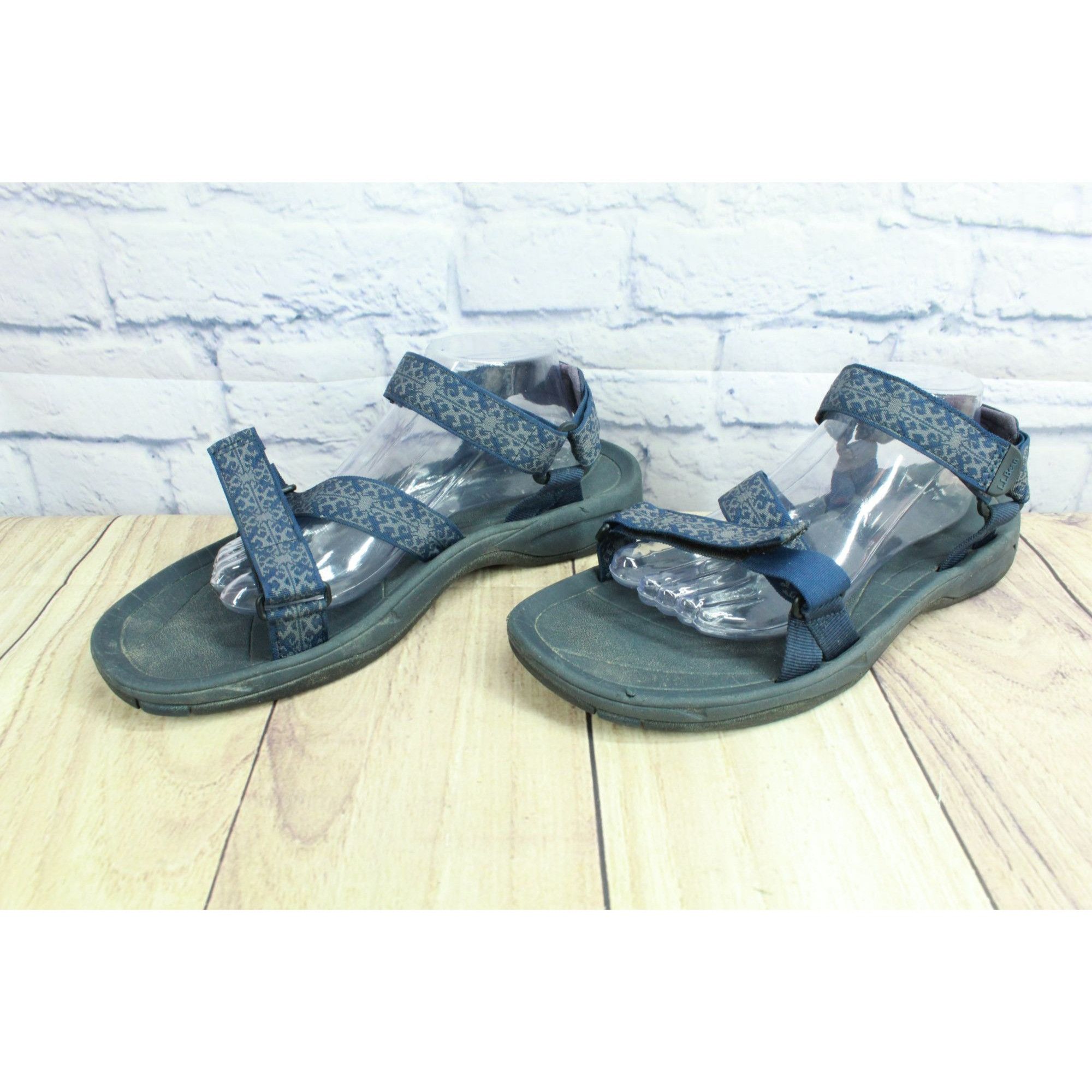 L.L. Bean LL Bean Hook & Loop Geometric Sports Outdoor Sandals Size US 11 / EU 44 - 2 Thumbnail