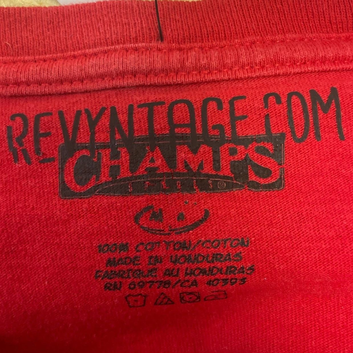 Champs Sport Hand Printed Mens Medium Planet Earth Short Sleeve Tee Shirt Size US M / EU 48-50 / 2 - 4 Thumbnail