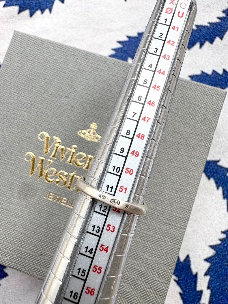 Vivienne Westwood Vivienne Westwood Vintage Diamond-studded Heart Saturn Rin Size ONE SIZE - 5 Thumbnail