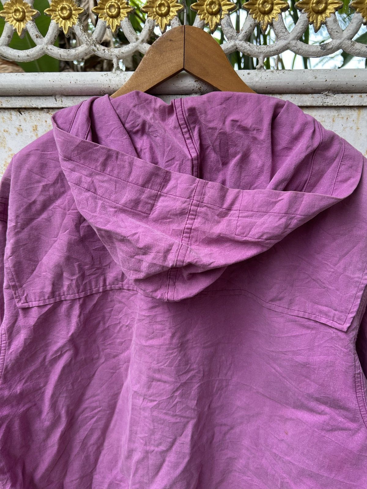 Vintage Vintage 80s-90s Polo Ralph Lauren Toggle Hoodie Sun Faded Size US L / EU 52-54 / 3 - 6 Thumbnail