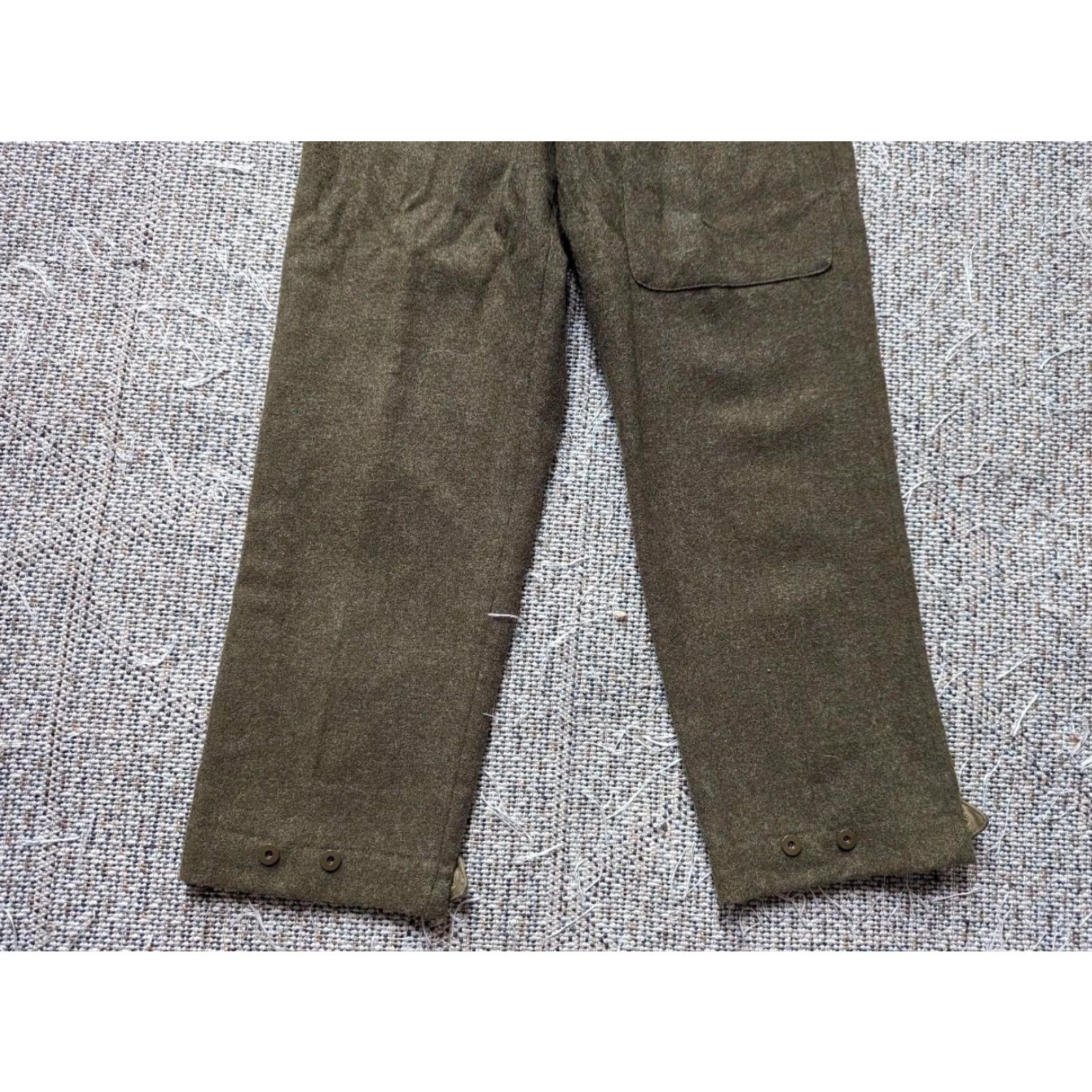 Vintage VINTAGE USMC Wool Pants 32x32 Green Serge Military Men Pants 32x32 WW2 Korea US Army Mens Shoes? Size US 32 / EU 48 - 2 Thumbnail