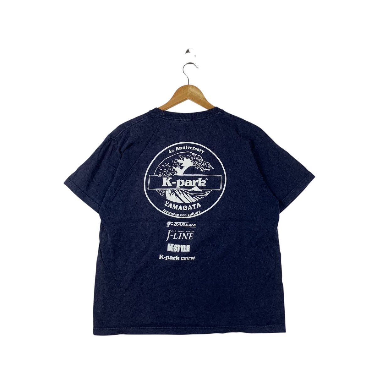 Vintage K-PARK YAMAGATA Japanese 660 Culture G-Garage Tee Shirt Top Size US M / EU 48-50 / 2 - 4 Thumbnail