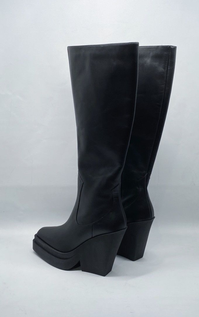 GIA BORGHINI Gia Borghini Texan Leather Platform Knee-High Boots size 40 Size US 10 / IT 40 - 6 Thumbnail