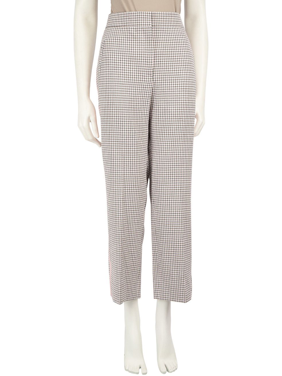 ME+EM Side Tape Check Pattern Trousers Size 34" / US 12 / IT 48 - 1 Thumbnail