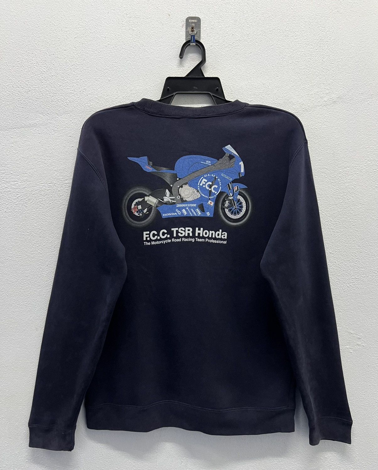 Honda × Vintage VINTAGE F.C.C. TSR HONDA SWEATSHIRT Size US M / EU 48-50 / 2 - 1 Thumbnail
