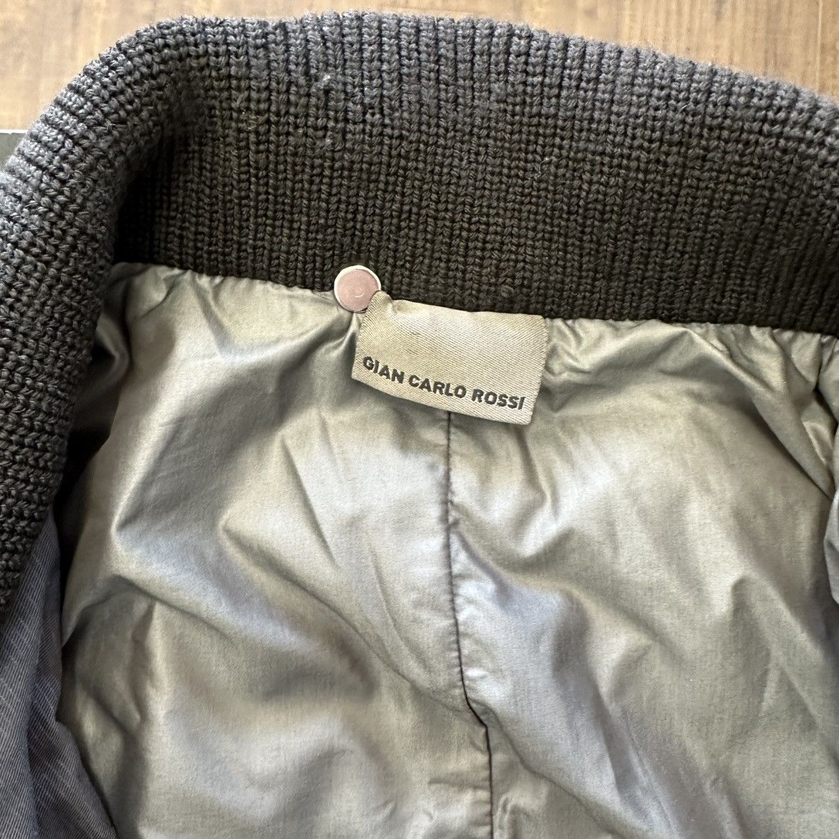 GIAN CARLO ROSSI Gian Carlo Rossi Zip Up Cargo Down Jacket Size US L / EU 52-54 / 3 - 9 Thumbnail