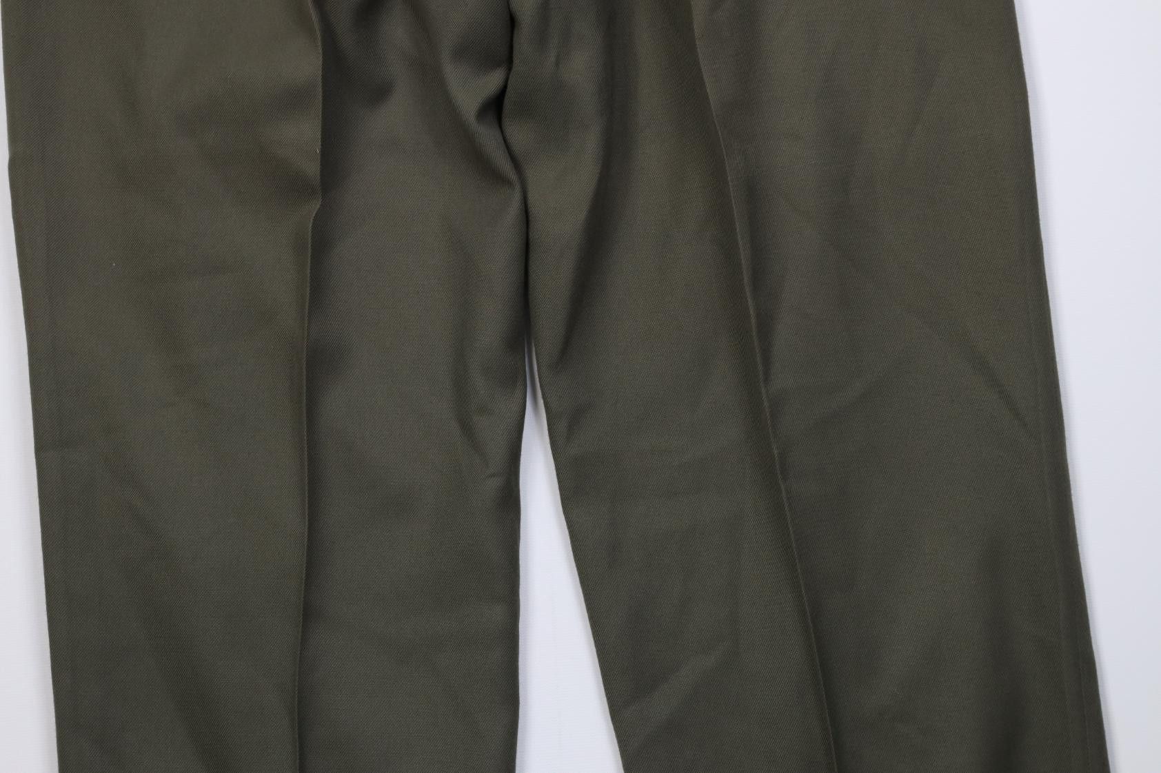 Vintage Vintage 90s Streetwear Gabardine Blend Knit Chino Pants Size US 31 - 11 Thumbnail
