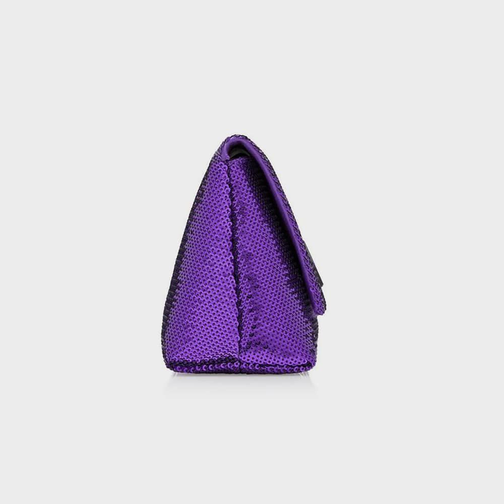 Tom Ford o1loc1c0724 Size: OS / Sequin Embroidered Logo Mini Bag Blue Size ONE SIZE - 2 Thumbnail