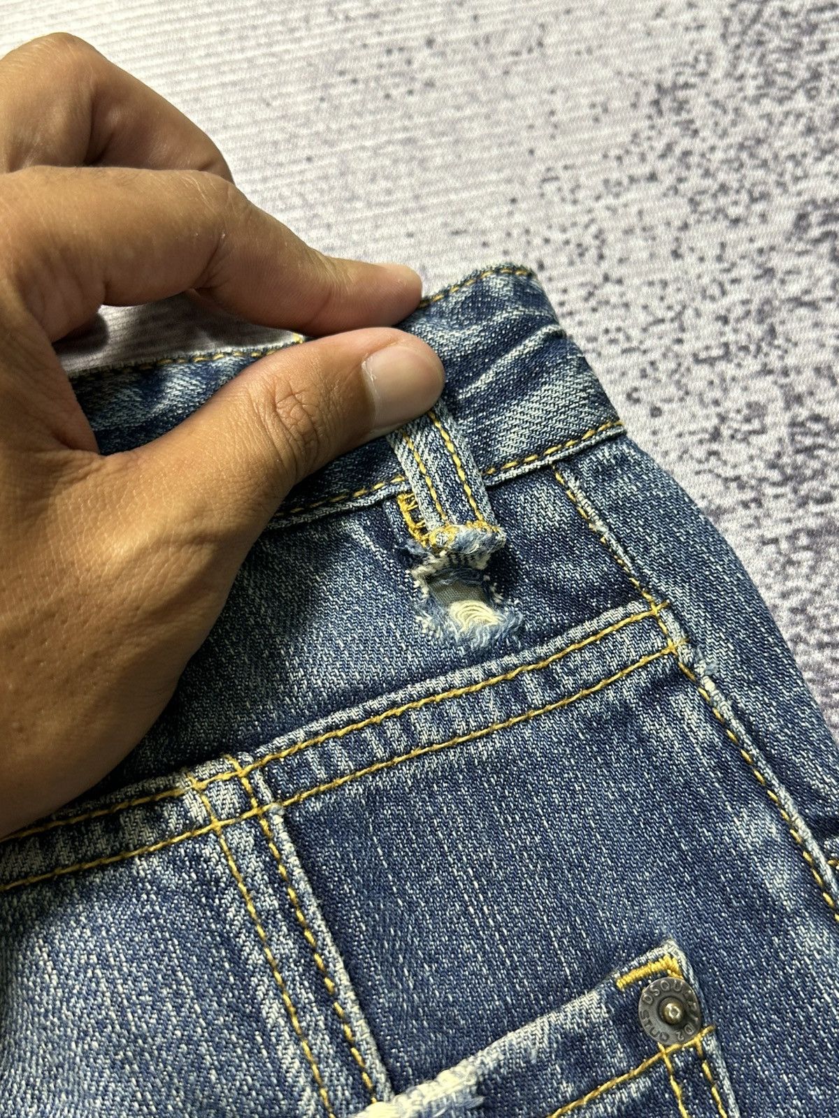 Hysteric Glamour Hysteric Glamour Patchwork Denim Size US 33 - 18 Thumbnail