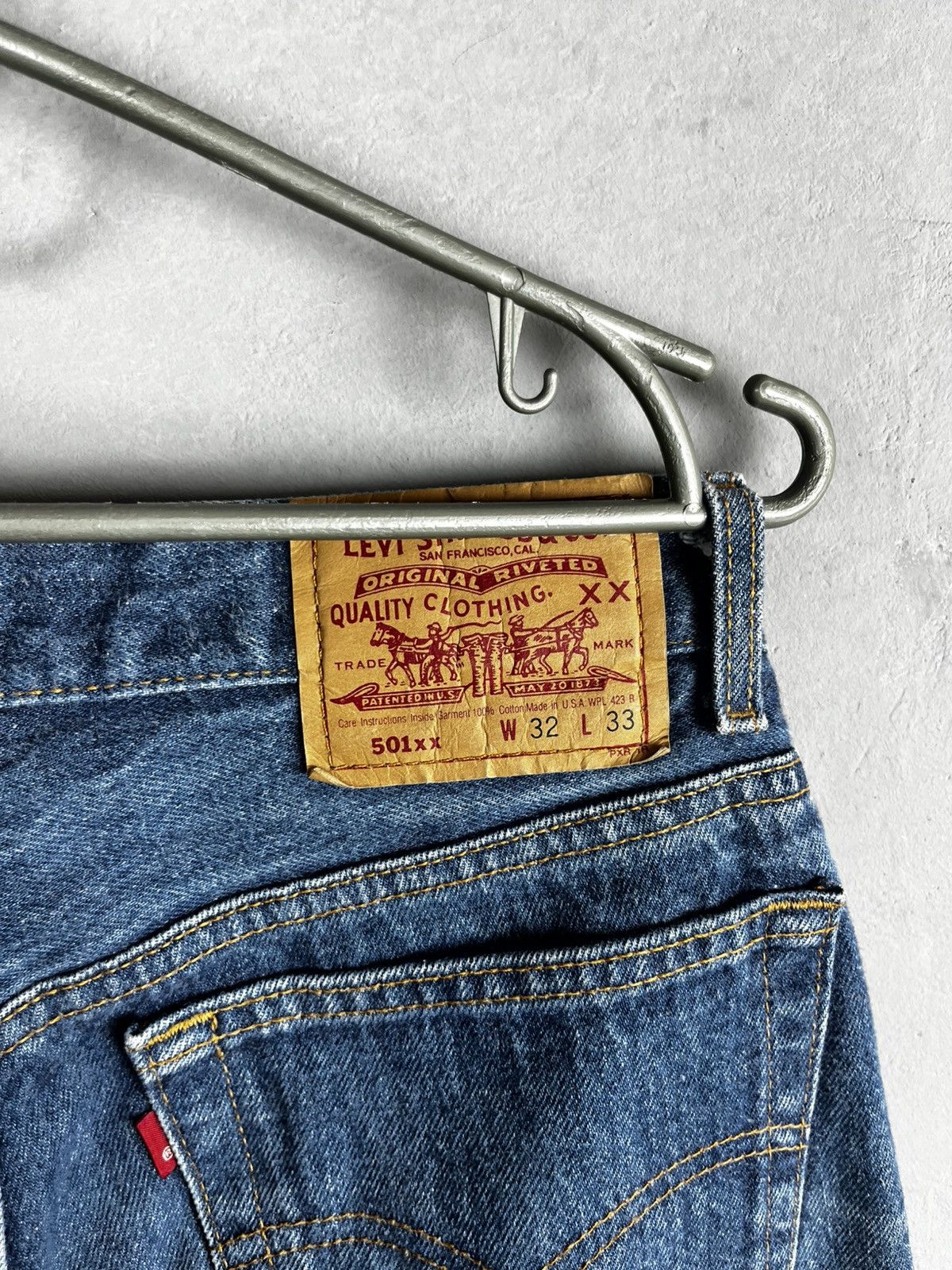 Levi's Levis denim vintage made USA size 32/33 Size 32" / US 10 / IT 46 - 11 Thumbnail