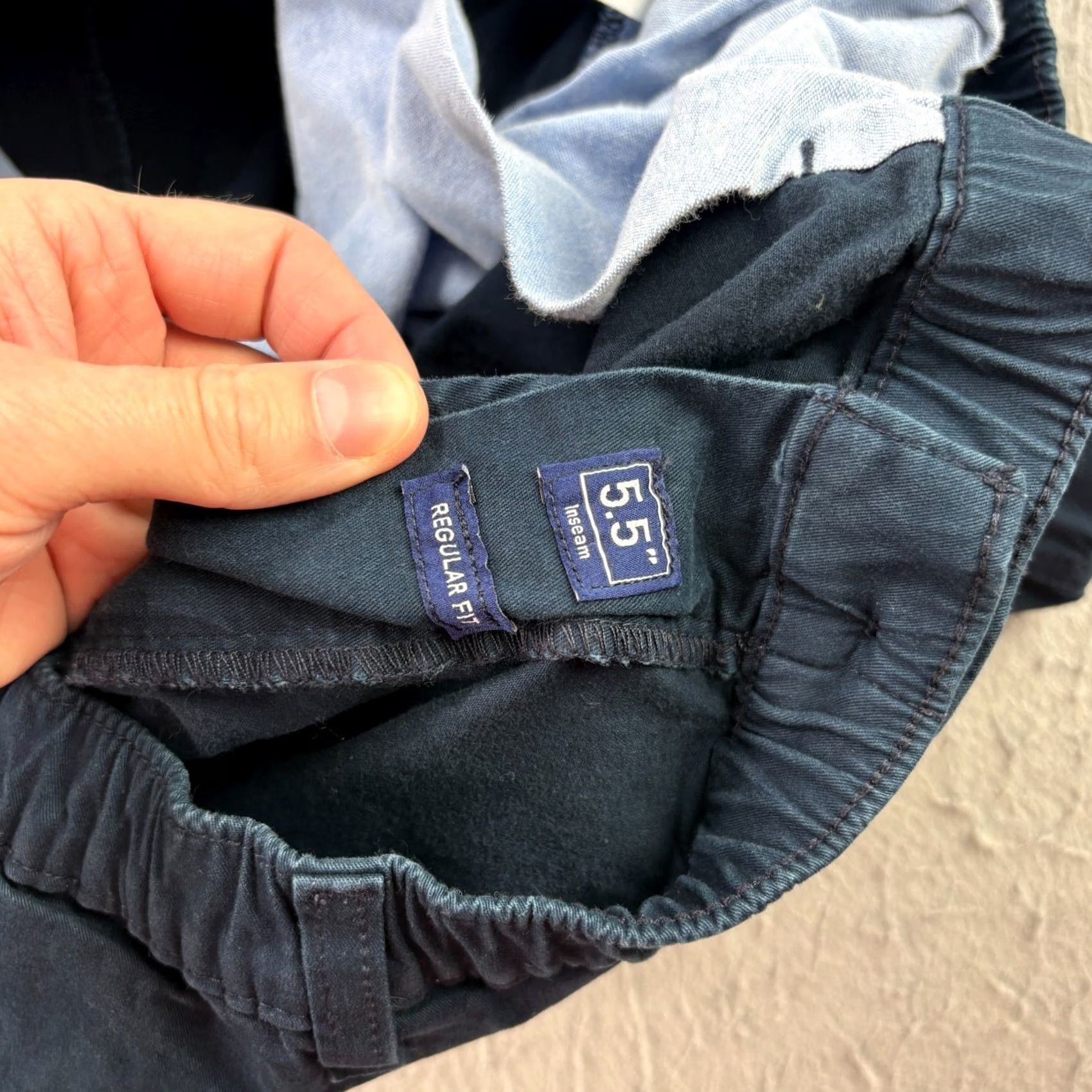 Chubbies Chubbies Shorts Mens 2XL Blue Chino The Khakinators Above Knee Preppy Stretch Size US 34 / EU 50 - 5 Thumbnail