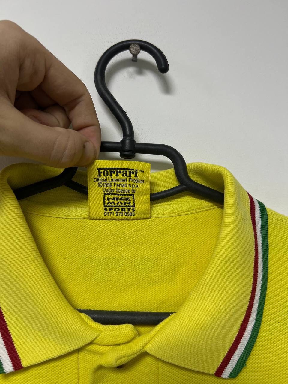 Ferrari Vintage 1996 Ferrari Formula 1 Polo F1 Schumacher 90s sz L Size US L / EU 52-54 / 3 - 12 Thumbnail