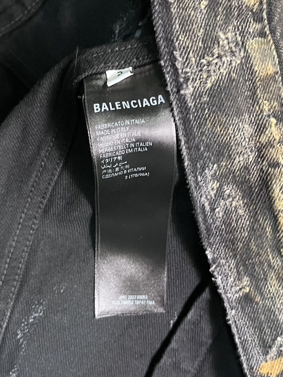 Balenciaga SS23 ‘Mud Show’ Super Destroyed Trucker Size US M / EU 48-50 / 2 - 8 Thumbnail