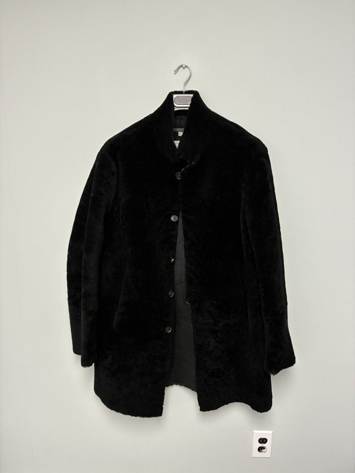 John Varvatos Exposed Shearling coat EU48 USA38. Size US M / EU 48-50 / 2 - 3 Thumbnail