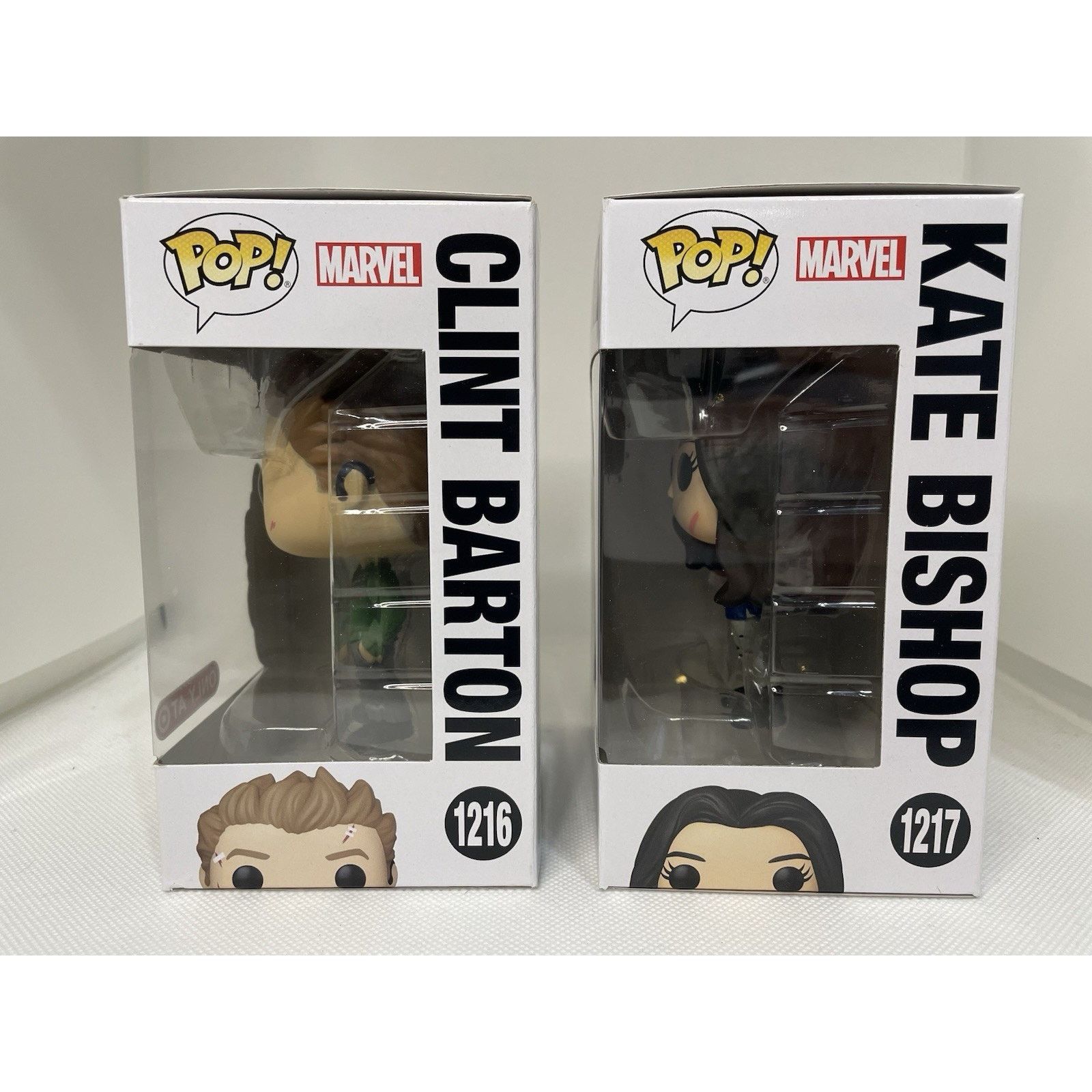 Marvel Comics Funko Pop Kate Bishop & Clint Barton Target Excl 1217 & 1216 Size ONE SIZE - 2 Thumbnail