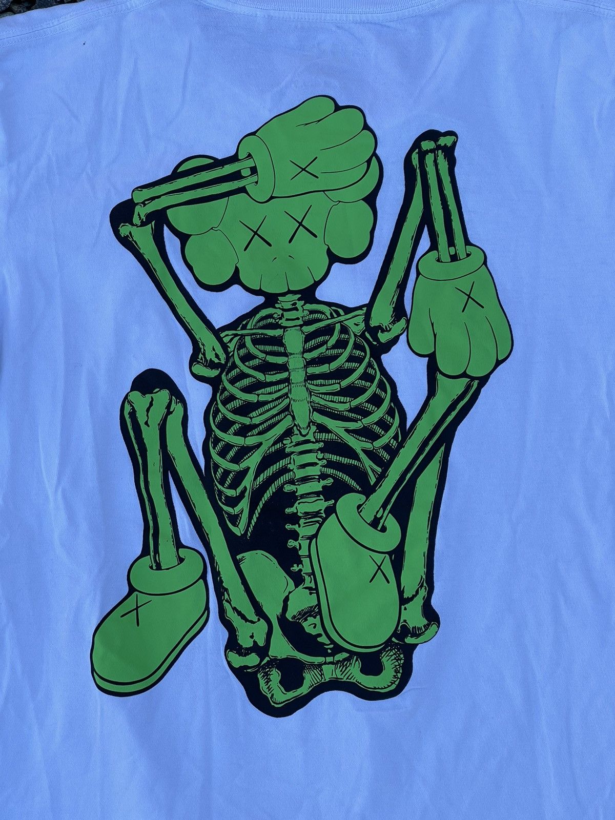 Japanese Brand × Kaws × Uniqlo 2016 Kaws x Uniqlo Skeleton new fiction tokyo first release Size US M / EU 48-50 / 2 - 4 Thumbnail