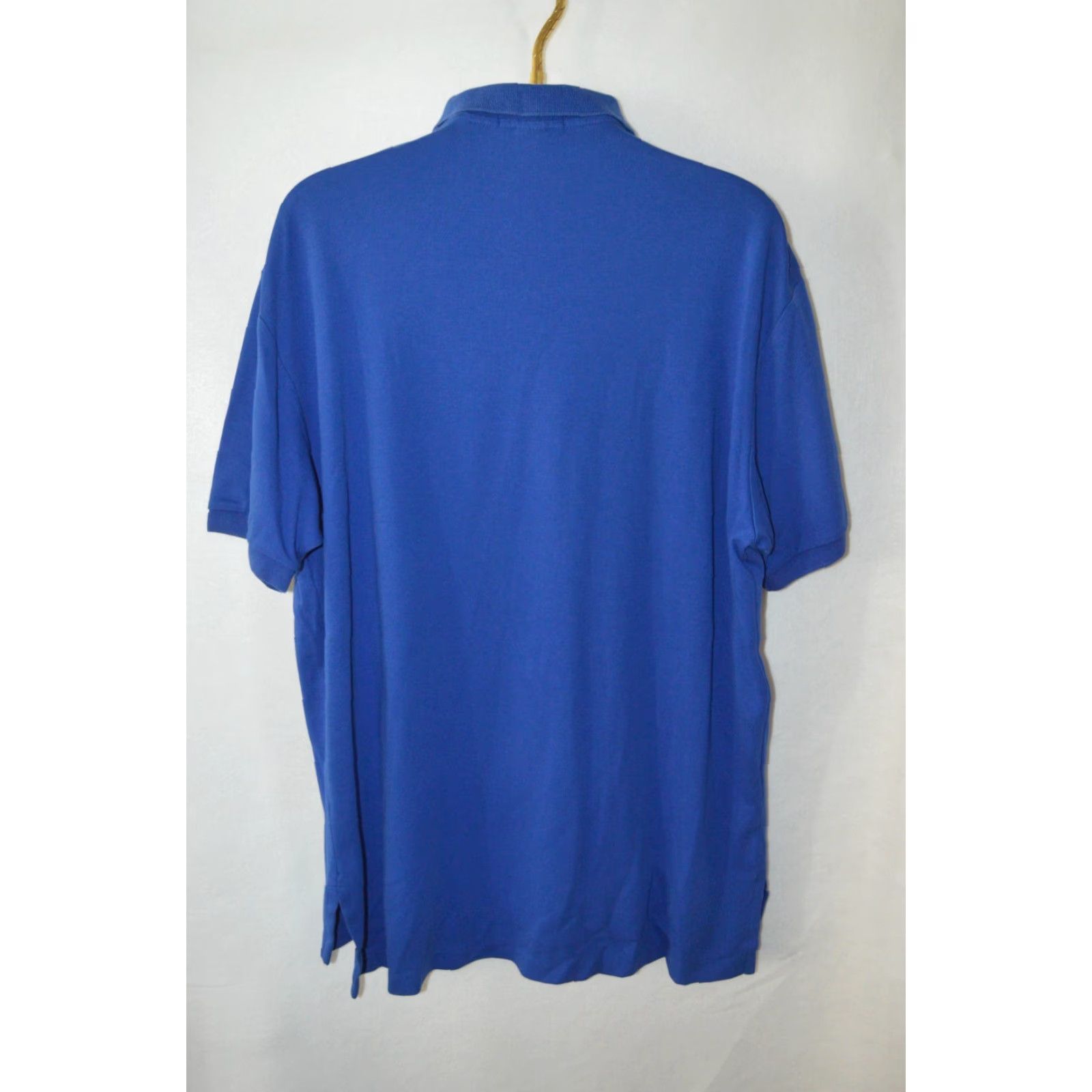 Ralph Lauren VINTAGE Ralph Lauren Polo Shirt Polo Blue XL Cotton Men Polo SS Shirt Embroidered Pony Logo Classic 4 Seasons Men’s Polo Size US XL / EU 56 / 4 - 2 Thumbnail