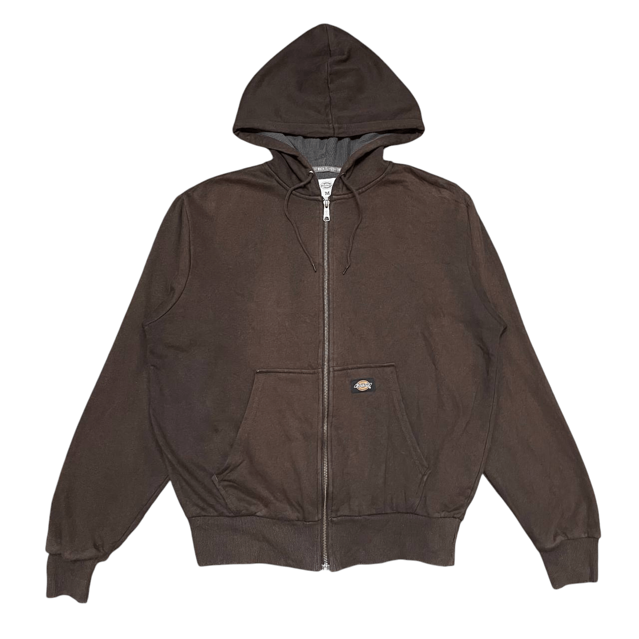 Vintage Dickies Zipper Hoodie Brown