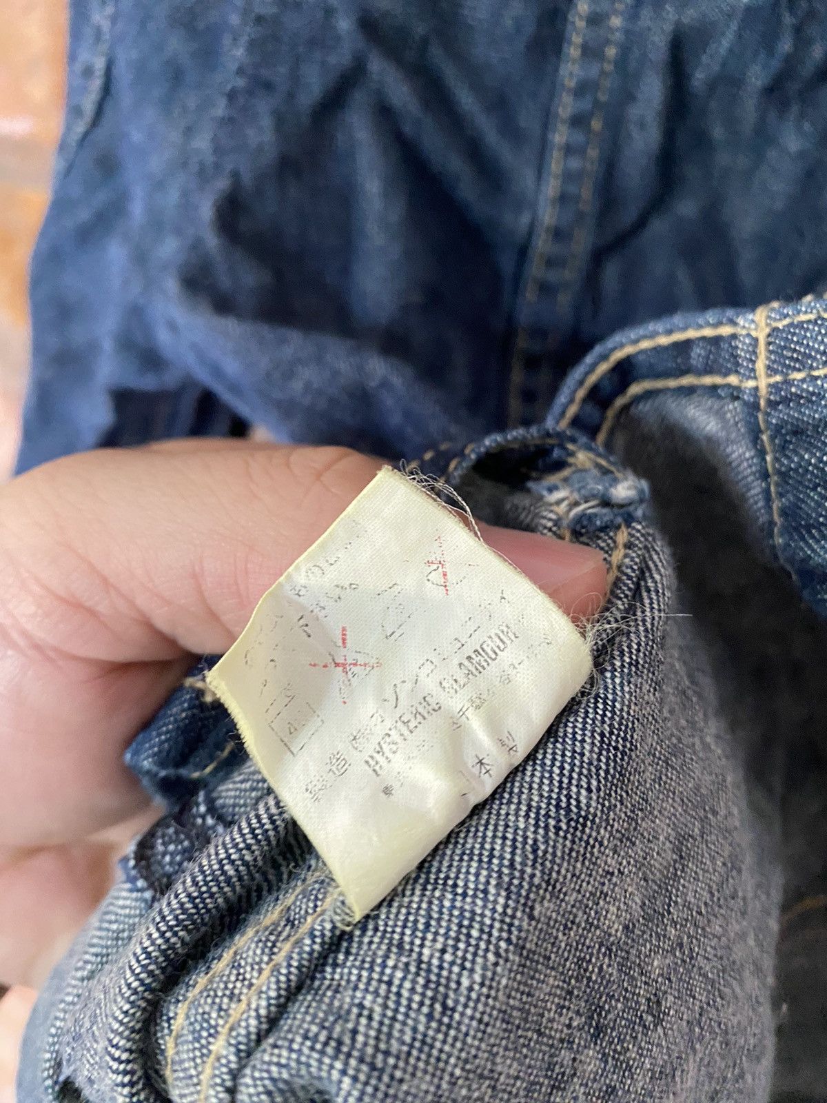 Hysteric Glamour 1990s HG Denim Shirt Distresses Size XS / US 0-2 / IT 36-38 - 13 Thumbnail