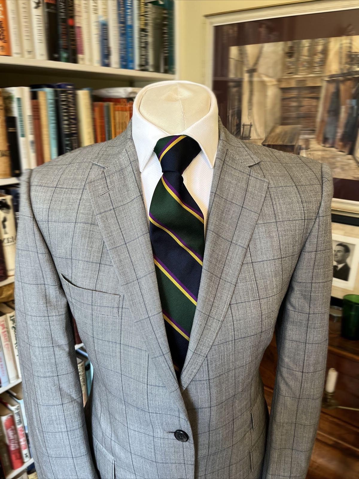 Gieves & Hawkes Gieves & Hawkes check blazer Size 40R - 4 Thumbnail