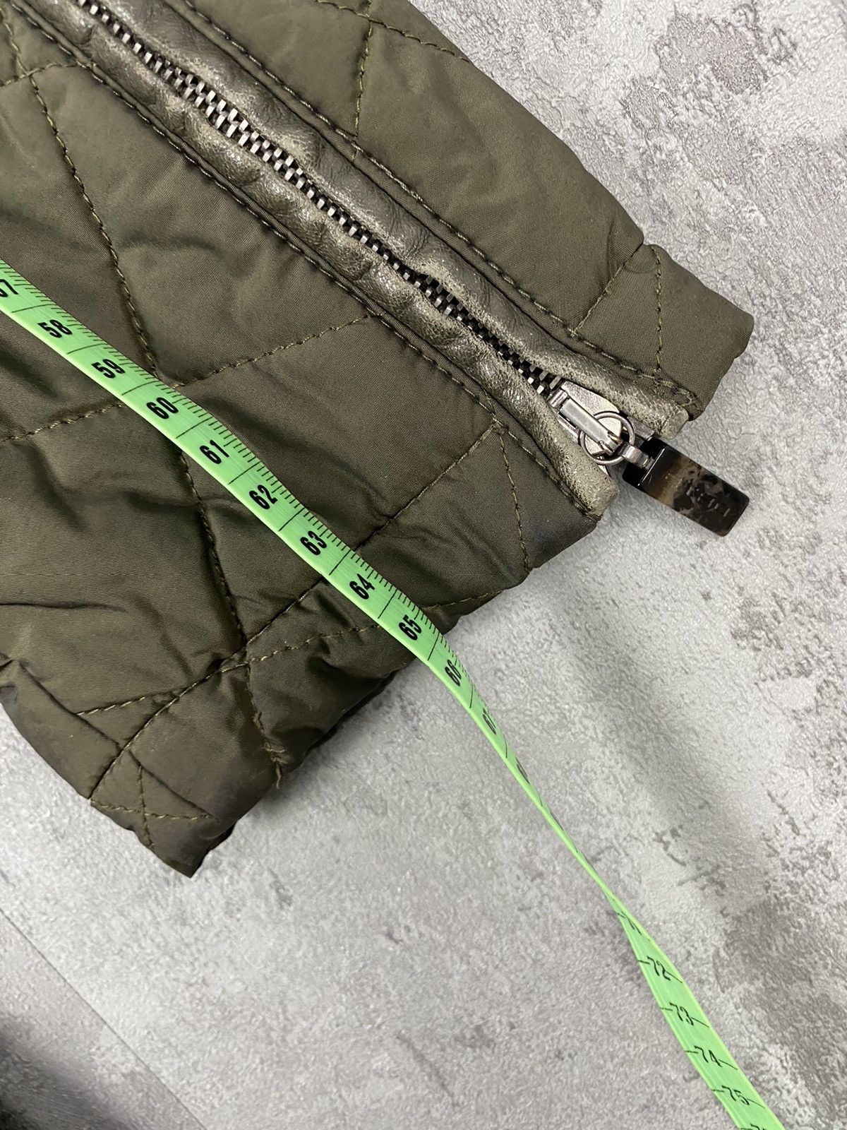 Designer × Etro ETRO Milano Coat Jacket Bomber silk leather M hunt Size US M / EU 48-50 / 2 - 17 Thumbnail