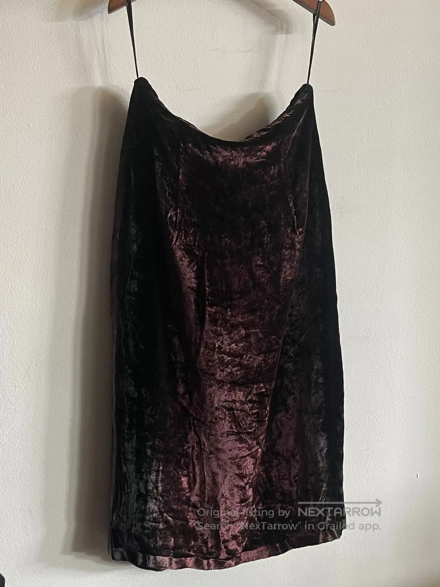 Maison Margiela Maison Martin Margiela Velvet Skirt. Size 39" - 4 Thumbnail
