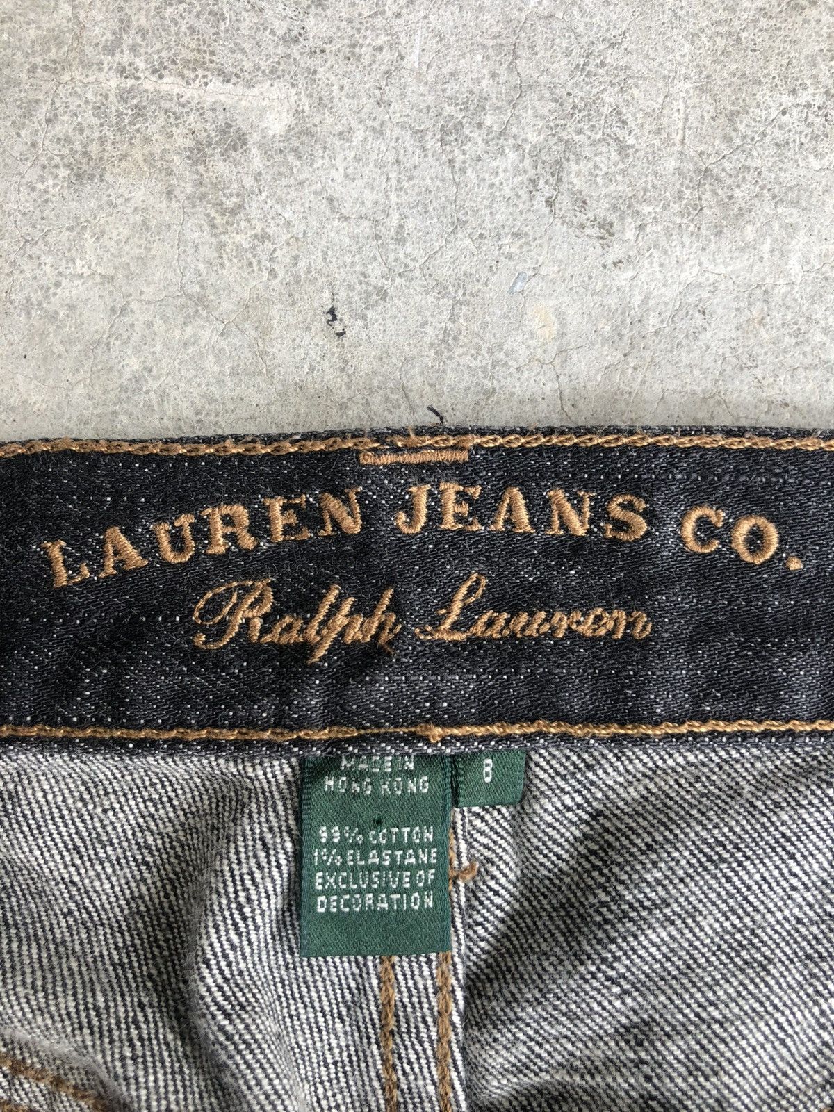 Ralph Lauren Japanese Lauren Flared Jeans Boro Patchwork Distressed Size US 30 / EU 46 - 20 Thumbnail
