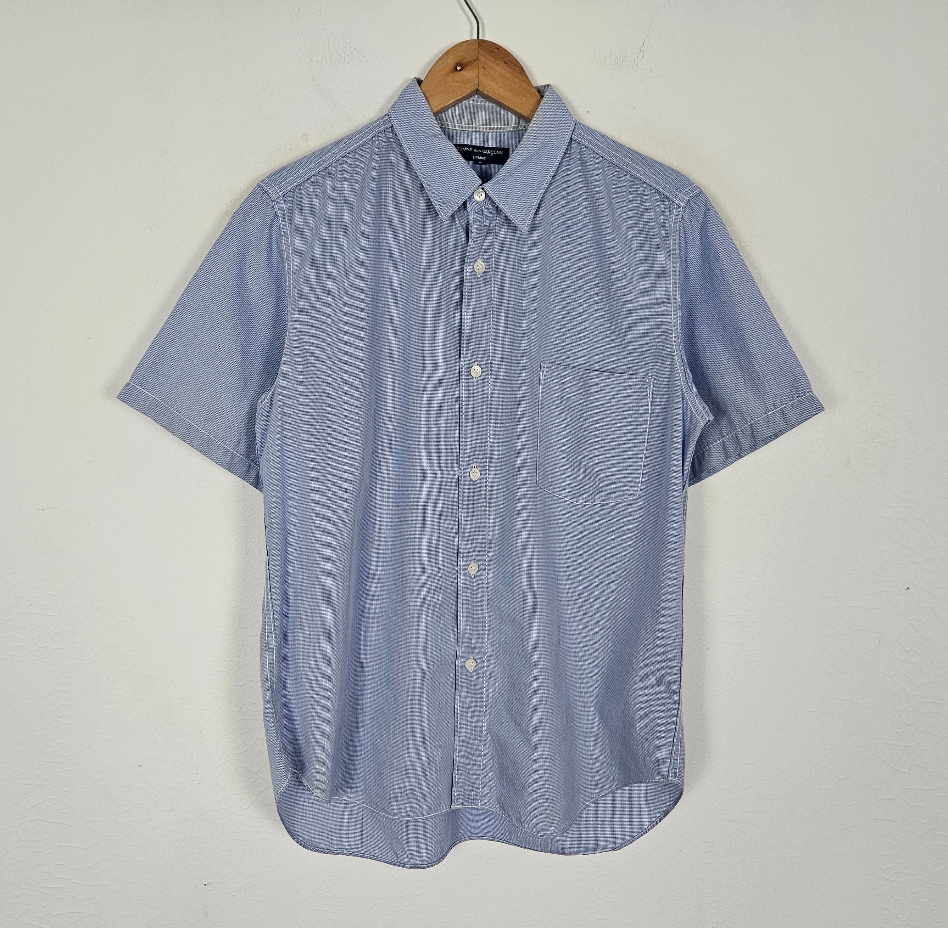 Comme des Garcons Comme des Garcons Homme CDG AD2007 checkered casual Shirt Size US S / EU 44-46 / 1 - 2 Thumbnail