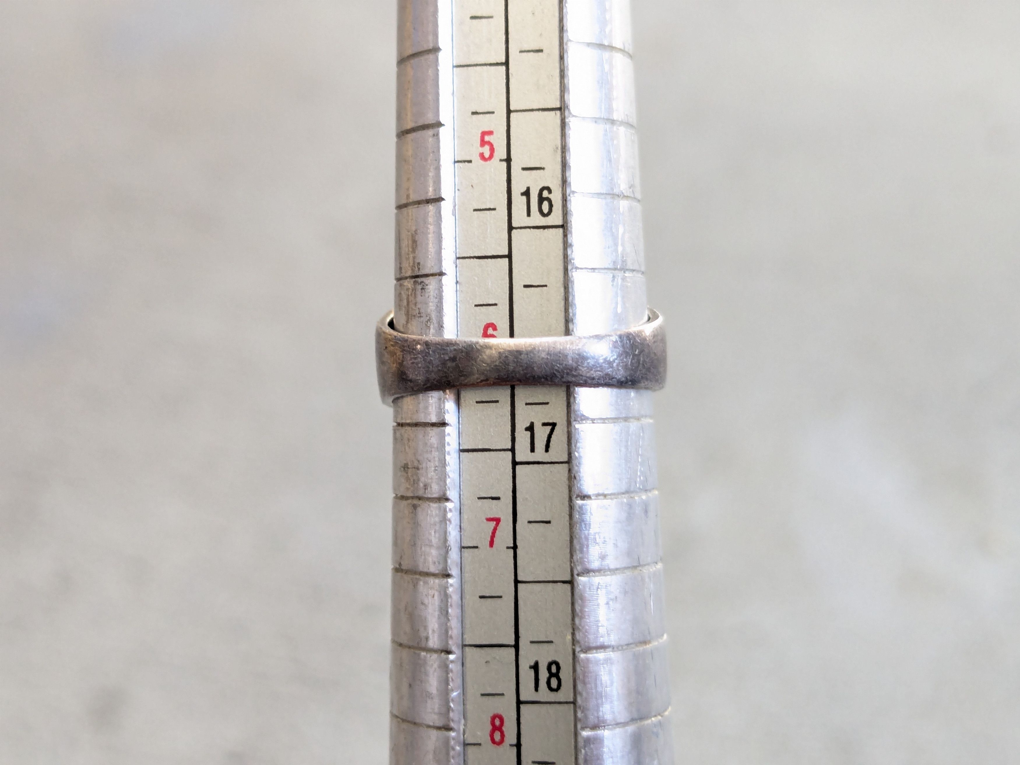 Jewelry × Sterling Silver Vintage Sterling Silver Ring Rhodochrosite 6 Modern Abstract Size ONE SIZE - 11 Thumbnail