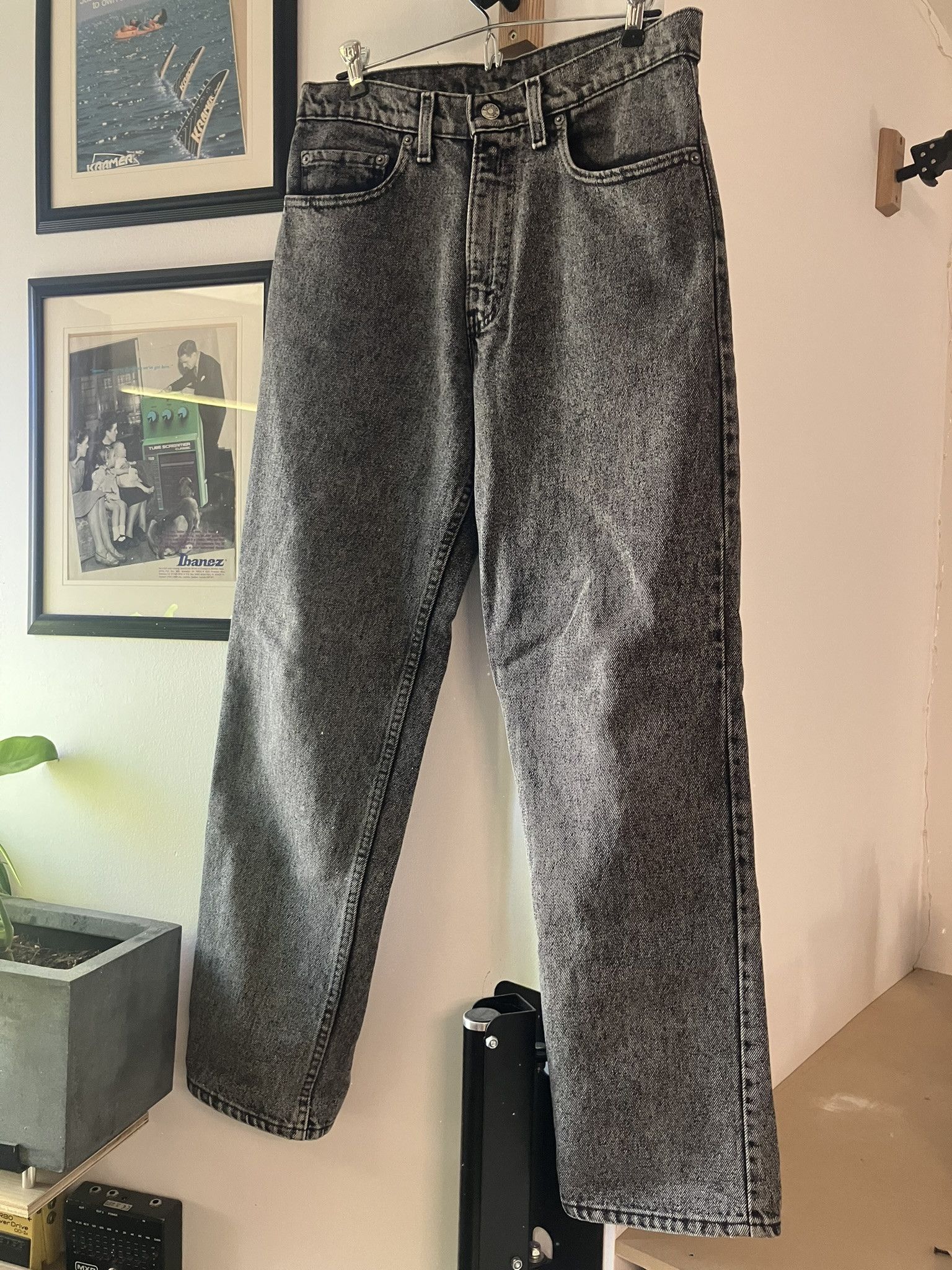 Levi's Levis 540 Grey Jeans Vintage Size US 31 - 1 Thumbnail
