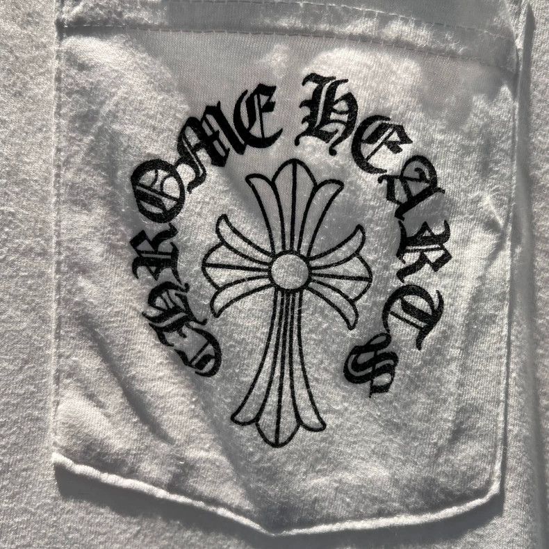 Chrome Hearts Chrome Hearts White Cross Flower Short Sleeve Size US S / EU 44-46 / 1 - 4 Thumbnail