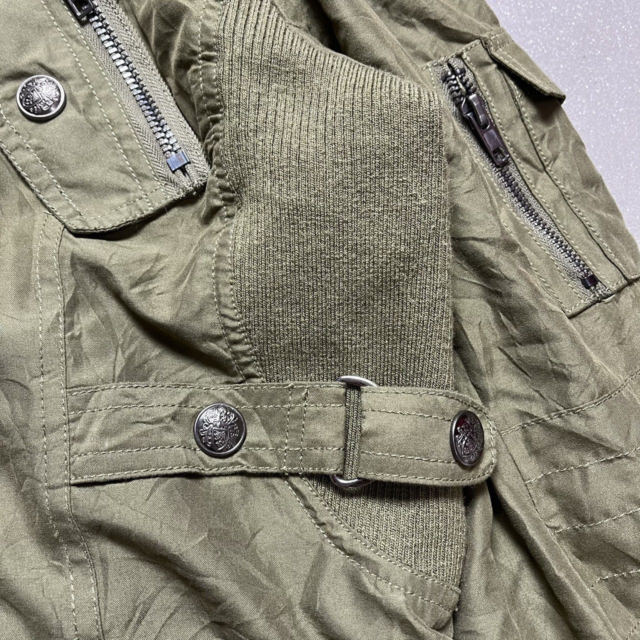 If Six Was Nine × Japanese Brand × Le Grande Bleu (L.G.B.) Japanese Brand Military Style Jacket fur Hoodie Size US M / EU 48-50 / 2 - 6 Thumbnail