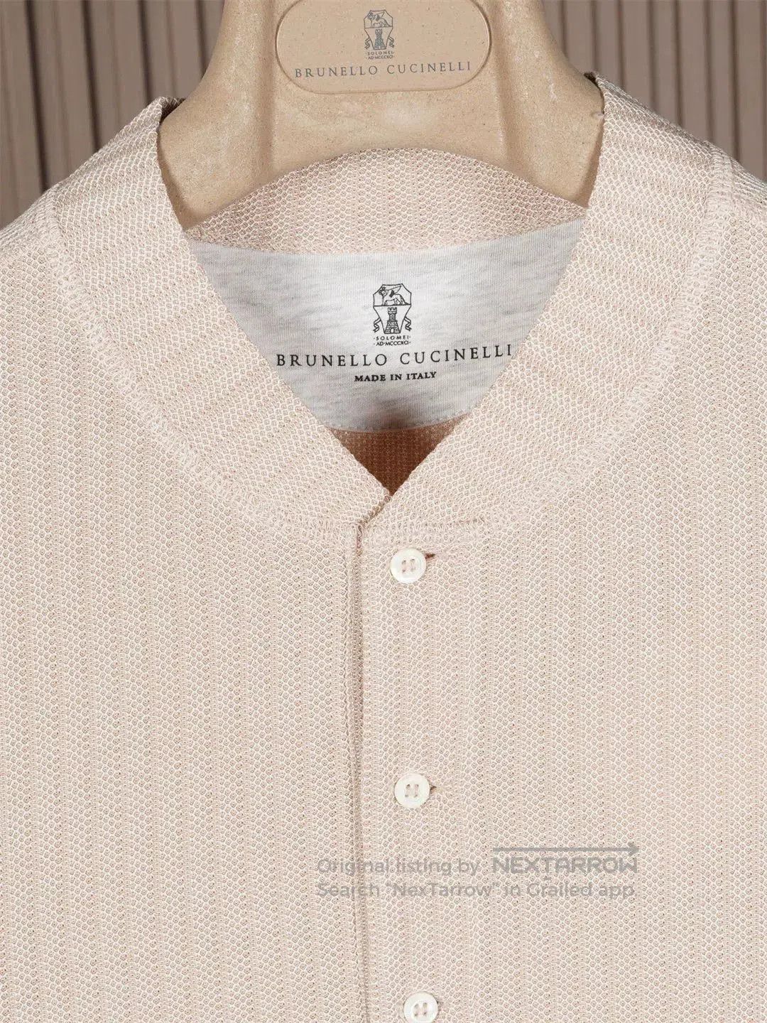 Brunello Cucinelli Brunello Cucinelli Men's Long Sleeve T. Size US M / EU 48-50 / 2 - 2 Thumbnail