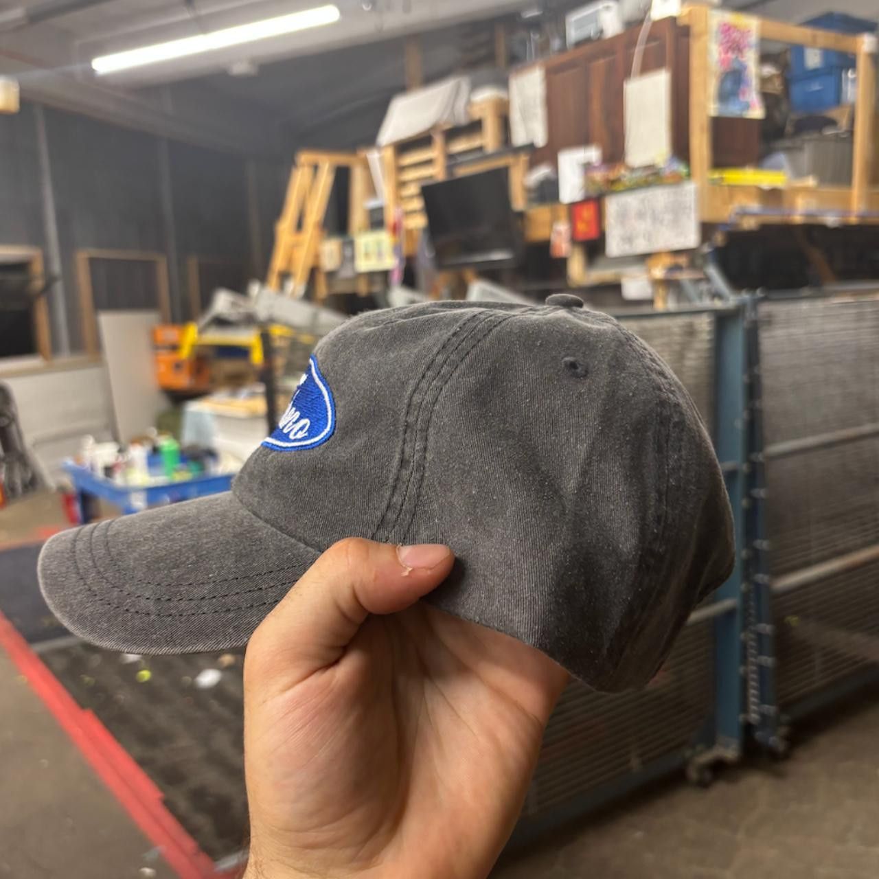 Other Vintage Wash Techno Ford Parody Logo Hat Size ONE SIZE - 2 Thumbnail