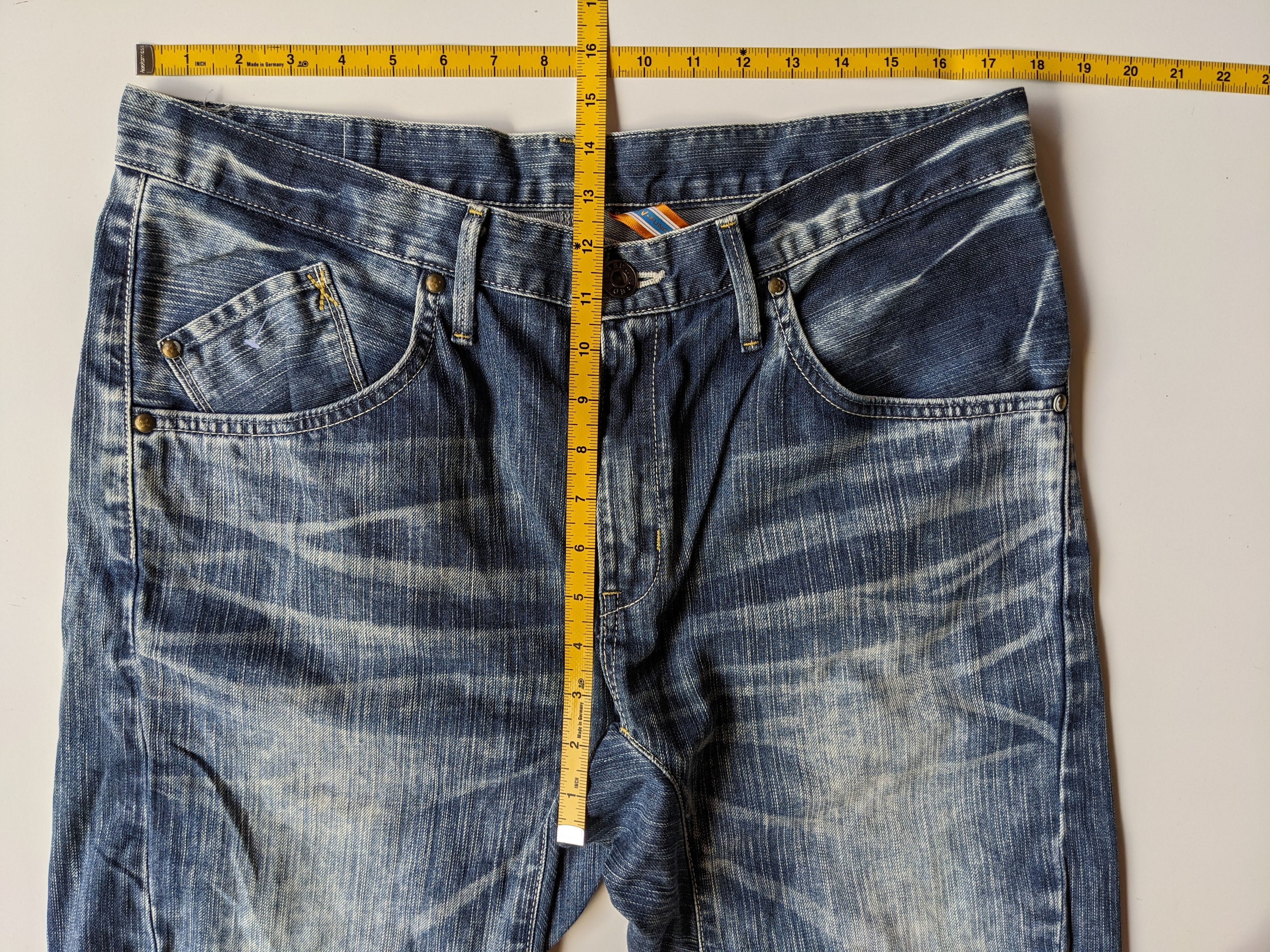 Edwin EDWIN XV Function curve faded jeans Size US 35 - 6 Thumbnail