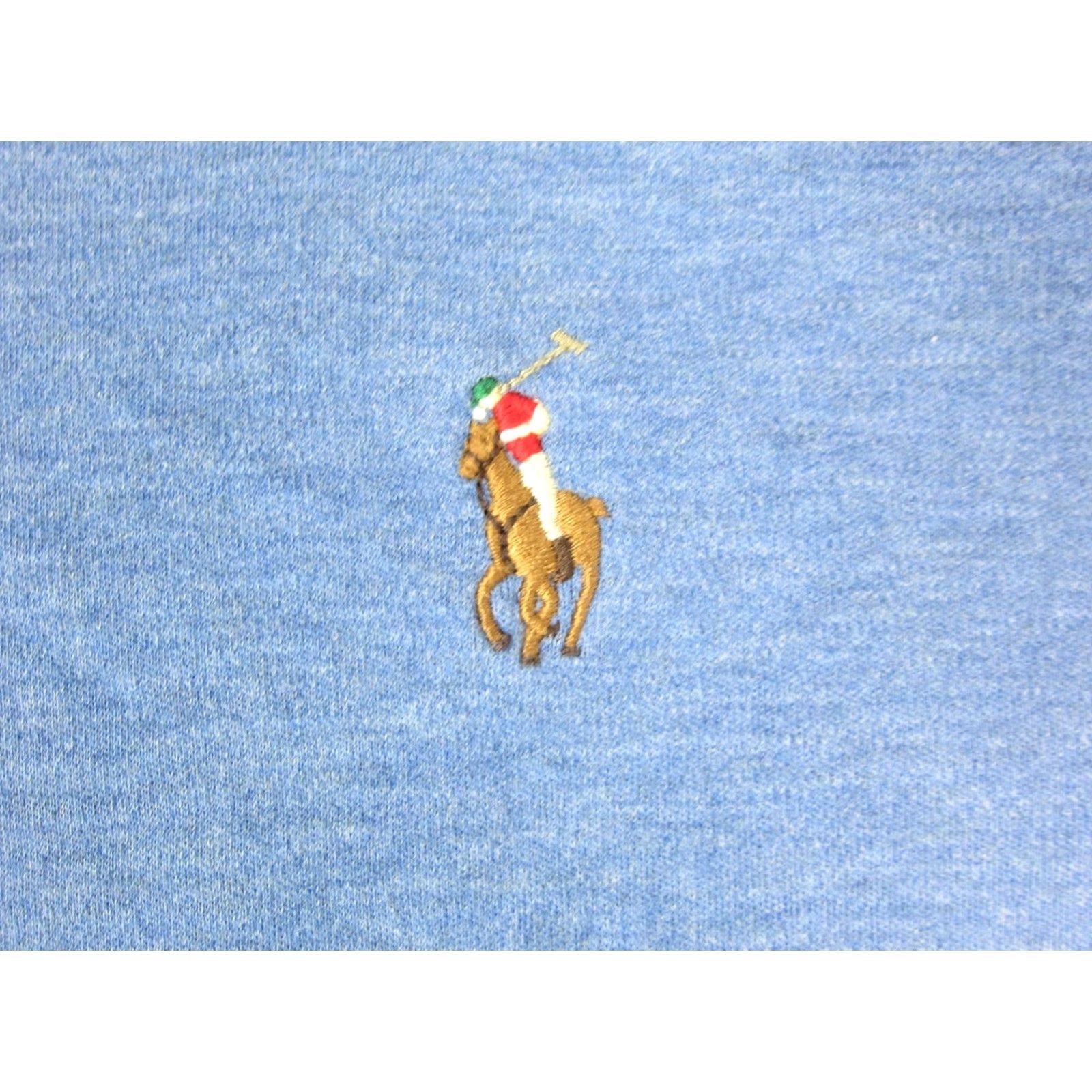 Polo Ralph Lauren Polo Ralph Lauren Polo Shirt Mens XL Blue Brown Flesh Pony Soft Classic Polo Shirt XL Mens Blue pol oShirt Size US XL / EU 56 / 4 - 3 Thumbnail