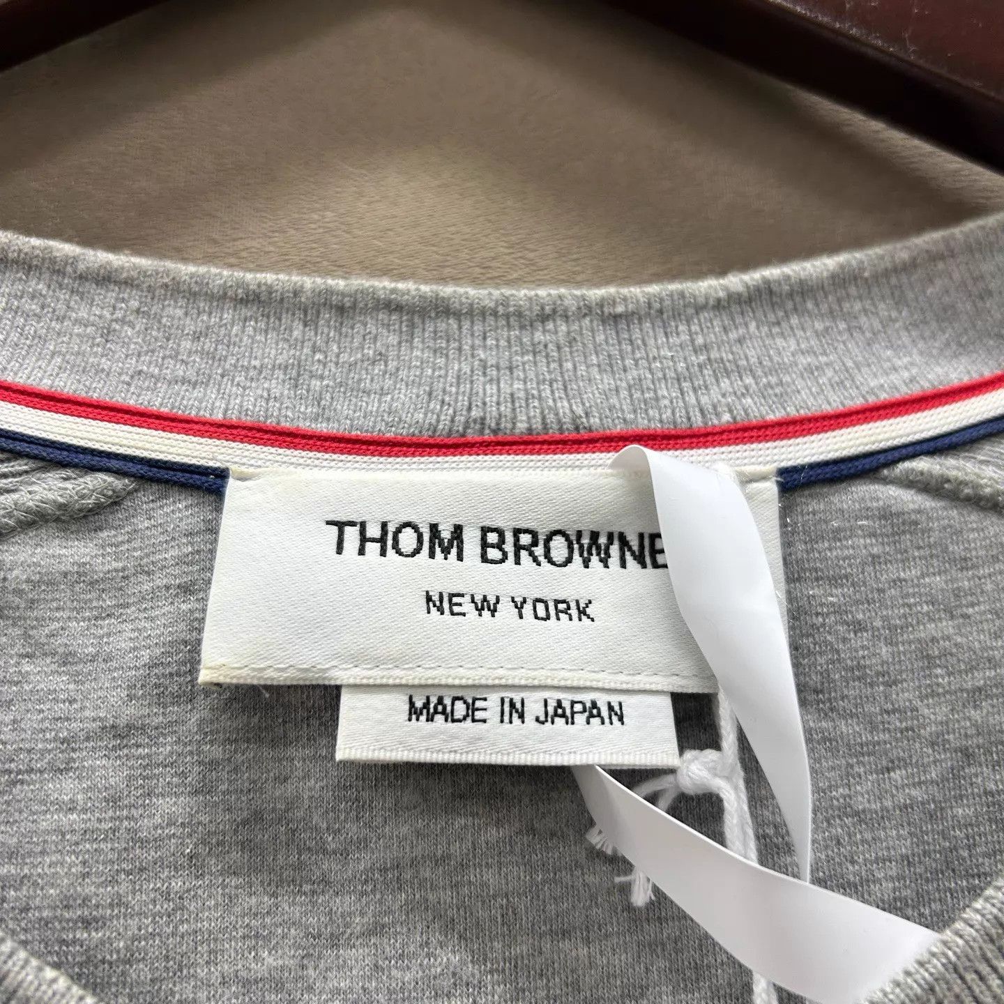 Thom Browne THOM BROWNE Striped Crewneck SS Tee 5 New With Tags Size US XXL / EU 58 / 5 - 3 Thumbnail