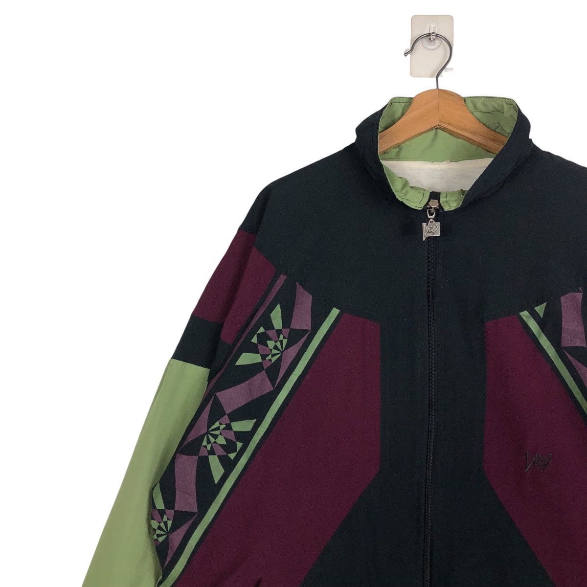 Japanese Brand 📌Vintage Bomber Jacket Multi Colour Studio Vitas Italia Size US M / EU 48-50 / 2 - 6 Thumbnail