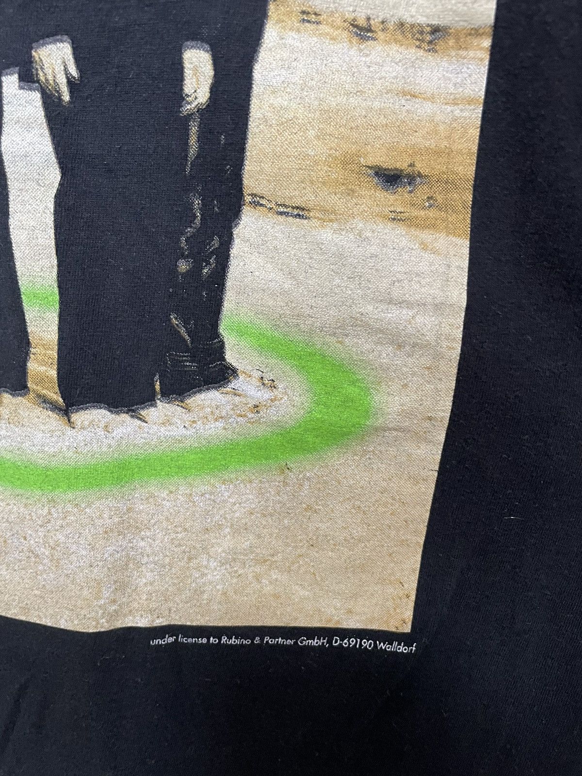 Band Tees Vintage 90s PUR Mittendrin Tour T-Shirt German Pop Rock Size US XL / EU 56 / 4 - 7 Thumbnail