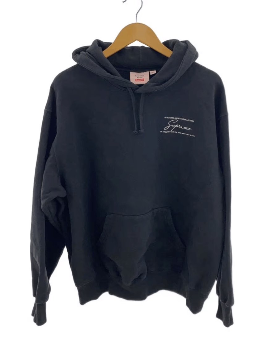 Supreme Supreme MARTINE ROSE Logo Black Pullover Hoodie Size US L / EU 52-54 / 3 - 1 Thumbnail