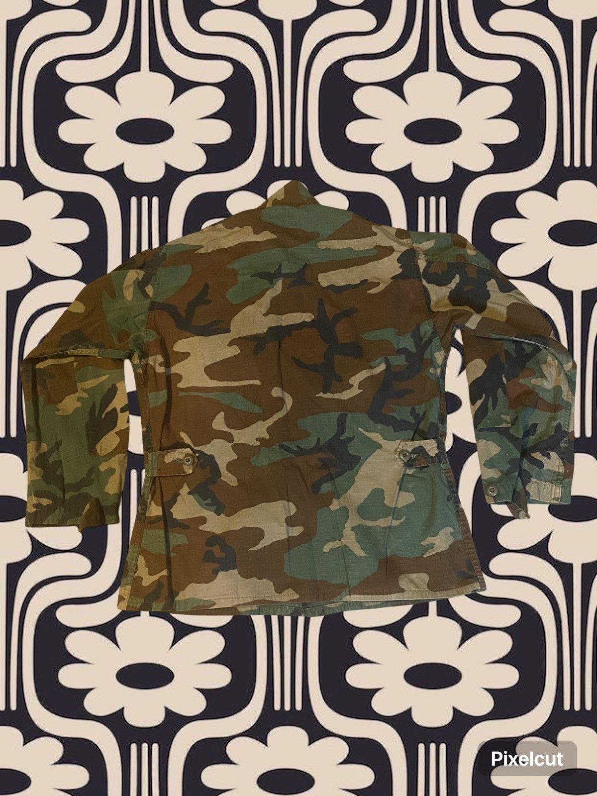 Vintage vintage military camo jacket Size US M / EU 48-50 / 2 - 2 Thumbnail