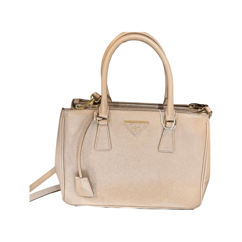 Prada Prada Saffiano Leather Handle Bag Size ONE SIZE - 1 Thumbnail