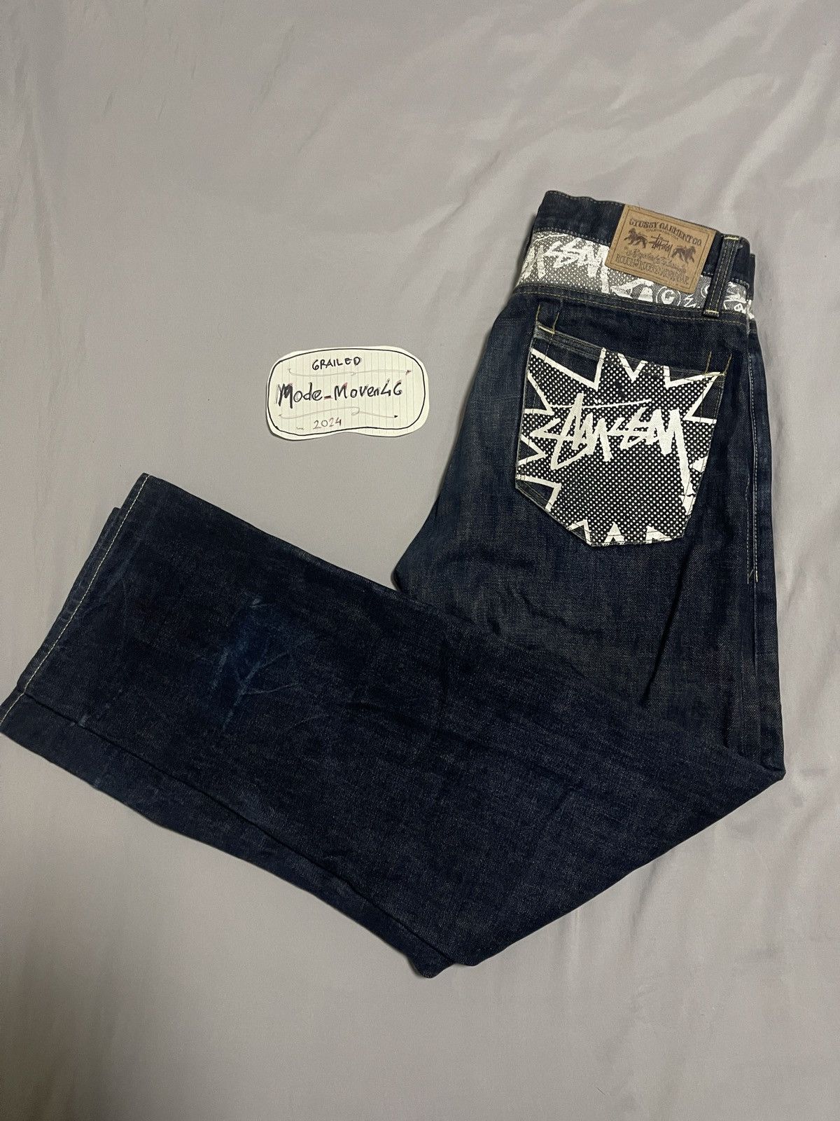 Stussy STUSSY Rough and Rugged Workgear Denim Size US 30 / EU 46 - 2 Thumbnail