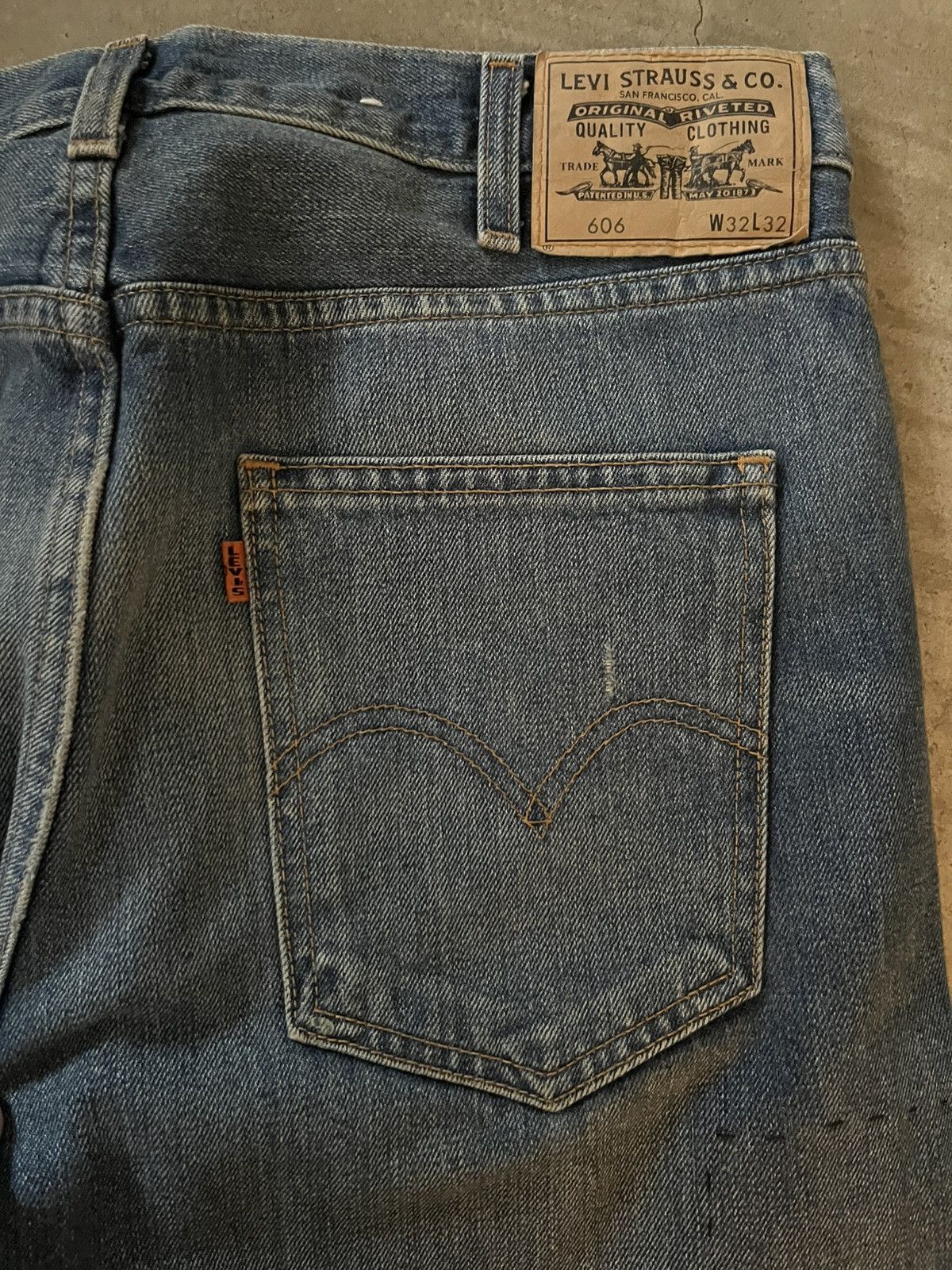 Levi's Levi's Vintage Clothing Patched Jeans Size US 32 / EU 48 - 3 Thumbnail