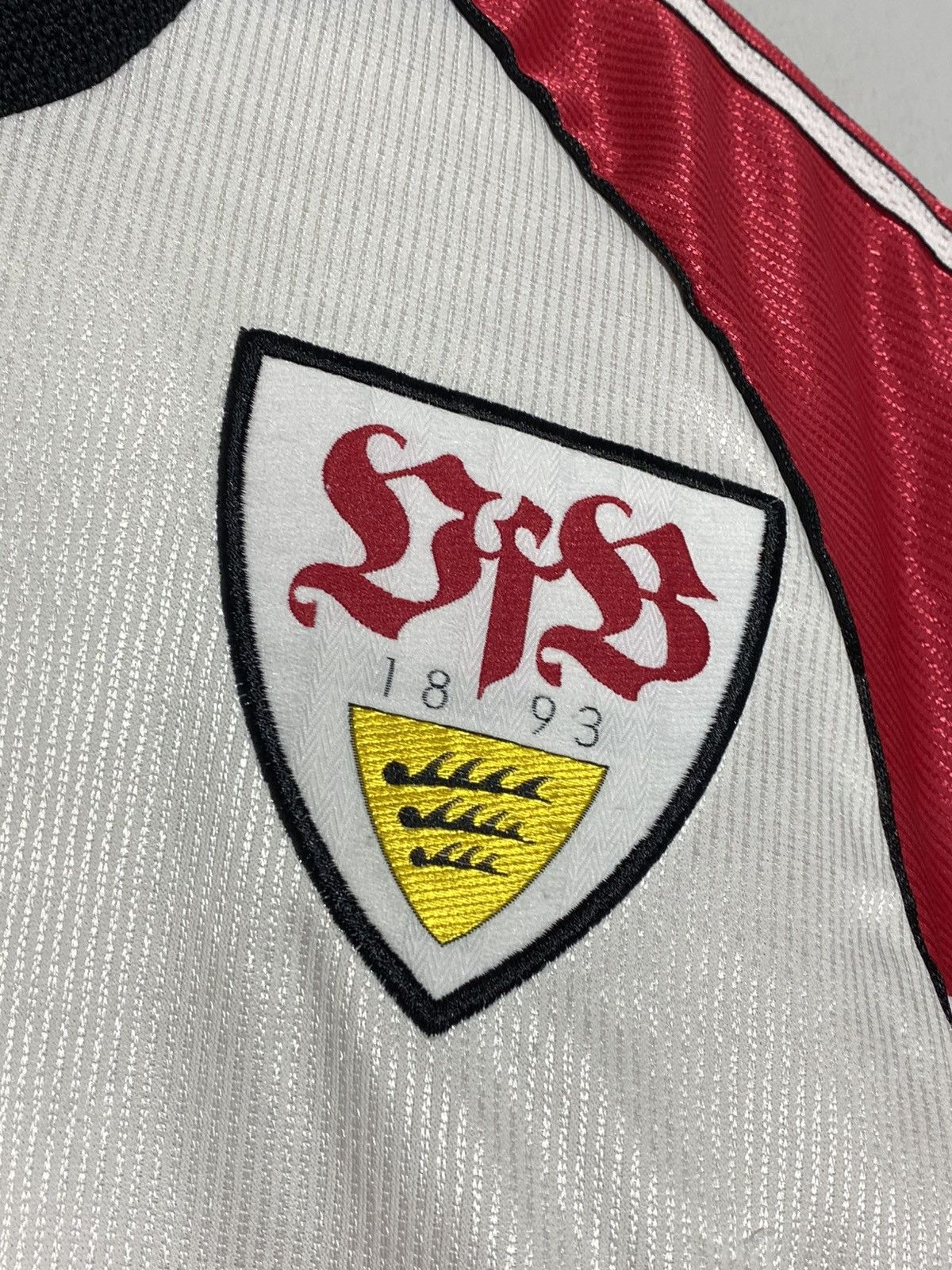 Adidas Adidas VfB Stuttgart 1998/98 Home Vintage Football Shirt Size US XS / EU 42 / 0 - 4 Thumbnail