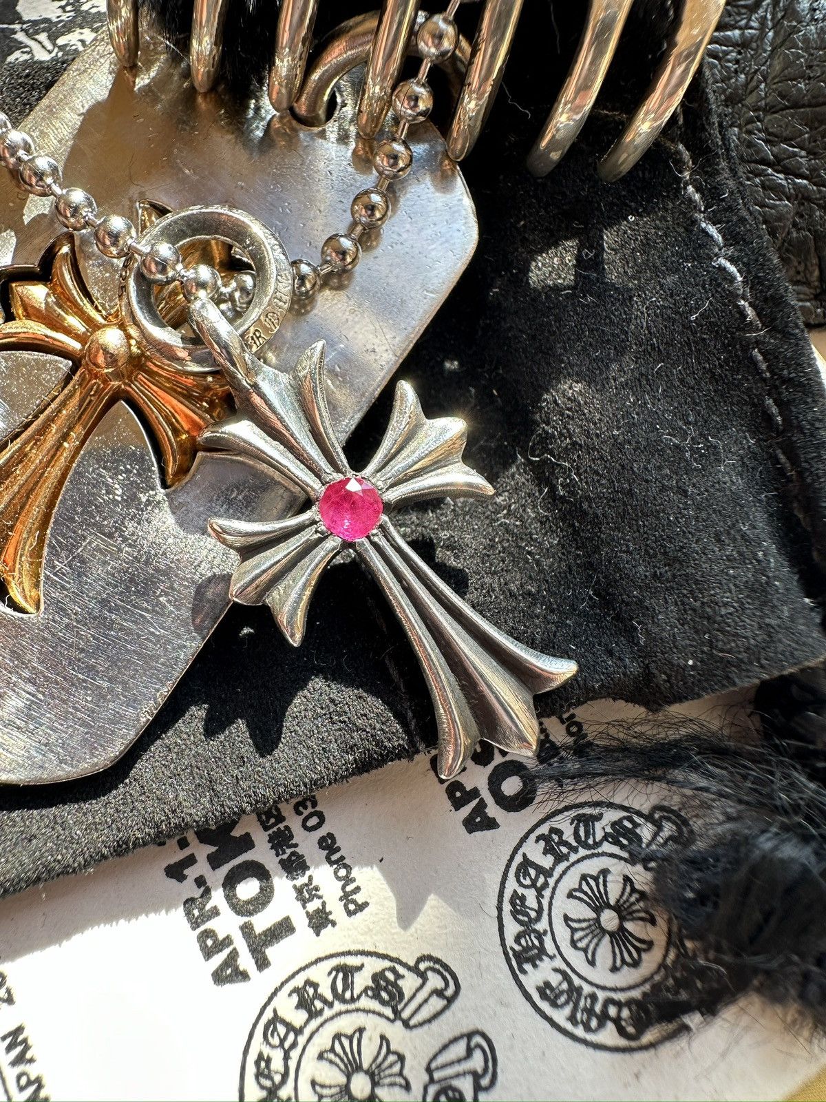 CHROME HEARTS クロムハーツ RUBBER LARGE DAGGER ラバーラージ
