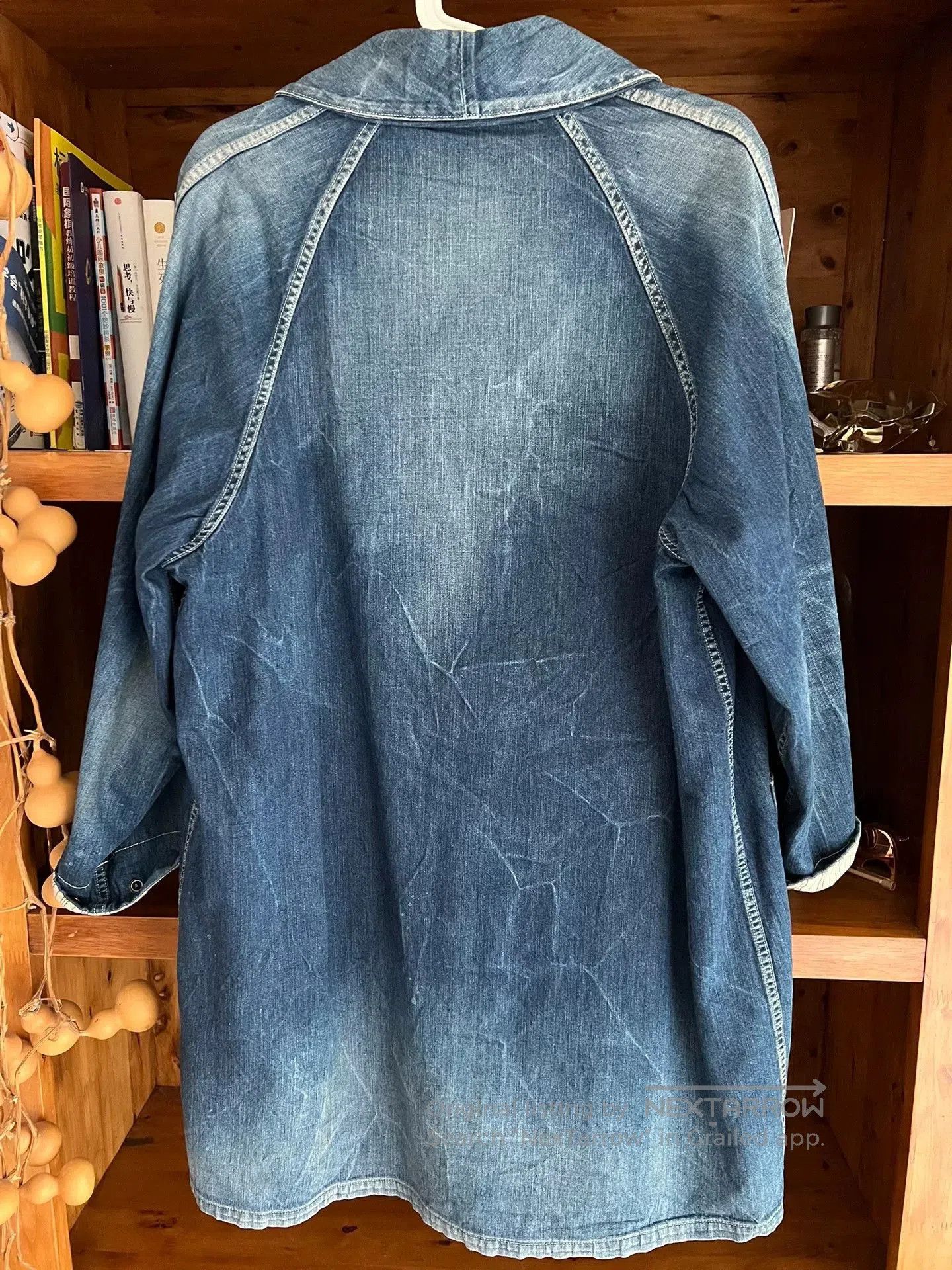 Visvim visvim four corners coat in blue denim. Size US M / EU 48-50 / 2 - 6 Thumbnail