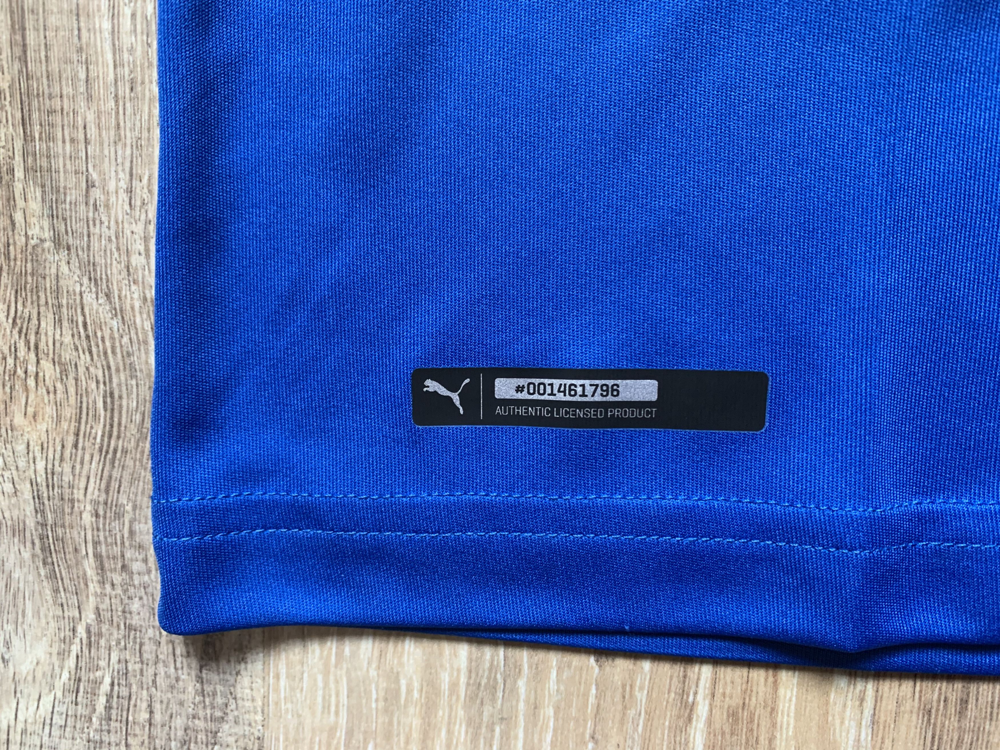 Puma × Vintage Vintage Puma Italy Home Football Shirt 2014-2015 Size US XL / EU 56 / 4 - 6 Thumbnail