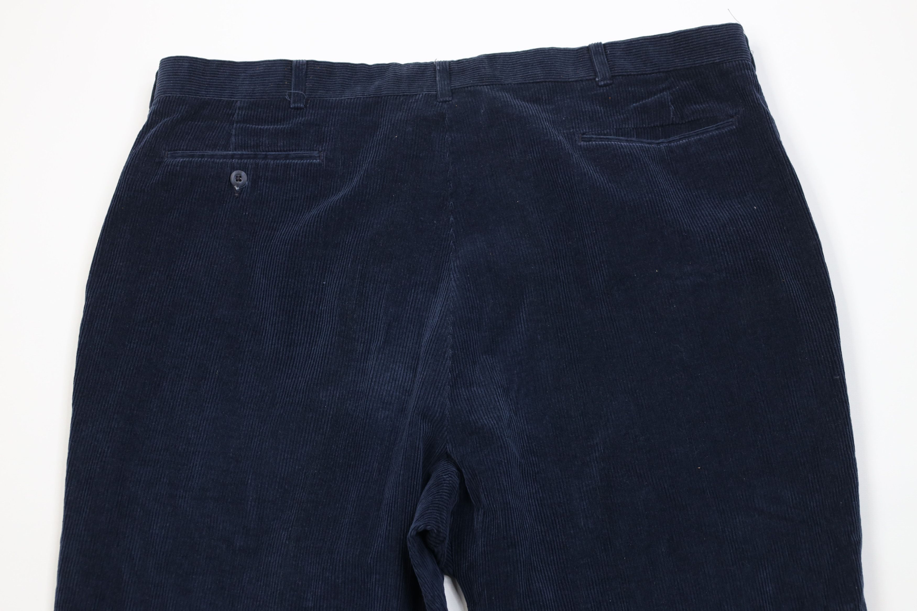 Vintage Vintage 70s Streetwear Wide Leg Chino Pants Blue USA Size US 42 / EU 58 - 13 Thumbnail
